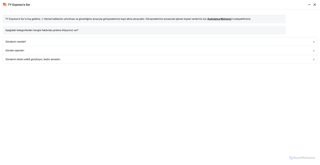 Security scan screenshot of https://tex-assistant-ui.trendyol.com