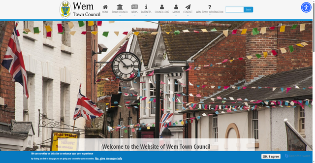 Security scan screenshot of https://www.wem.gov.uk/