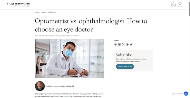 Security scan screenshot of https://www.allaboutvision.com/eye-care/eye-doctors/choose/