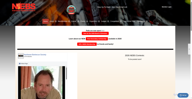 Security scan screenshot of https://nebs.org