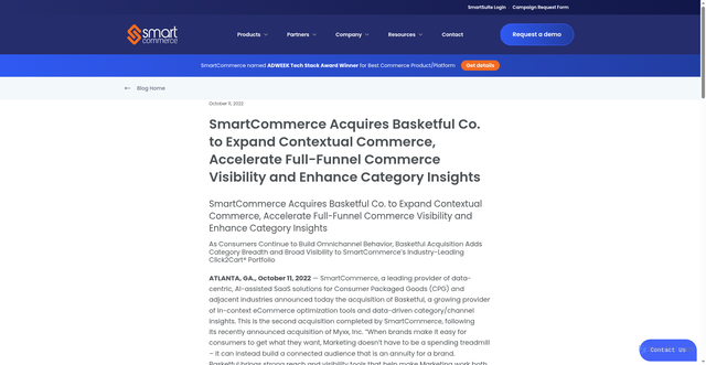 Security scan screenshot of https://basketful.co