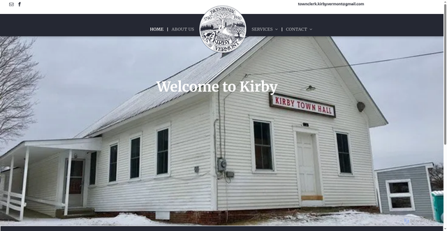 Security scan screenshot of https://www.kirbyvt.gov/