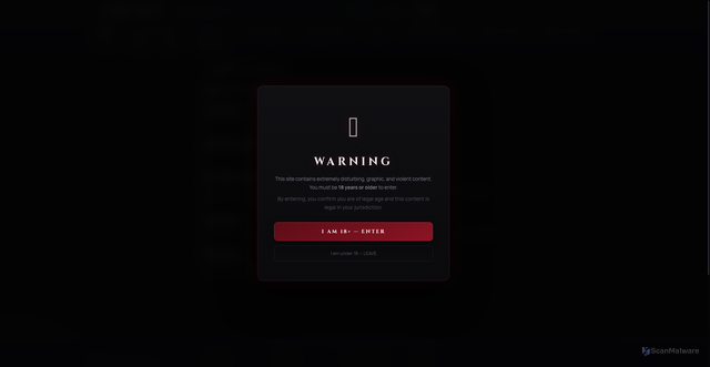 Security scan screenshot of https://gore.best/terms