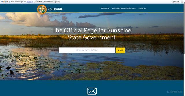 Security scan screenshot of https://www.myflorida.gov/