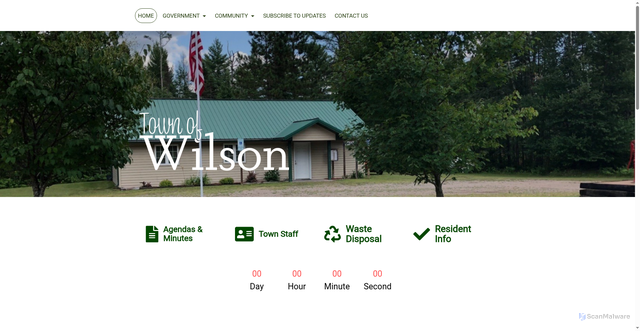 Security scan screenshot of https://wilson-lincoln-wi.gov/