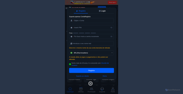 Security scan screenshot of https://ty-carros.com/