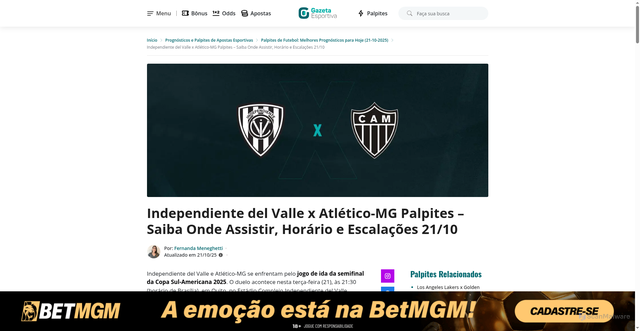 Security scan screenshot of https://www.gazetaesportiva.com/apostas/prognosticos/futebol/independiente-del-valle-x-atletico-mg-21-10-2025