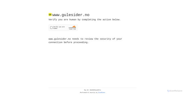 Security scan screenshot of https://www.gulesider.no