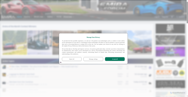 Security scan screenshot of https://www.emiraforum.com