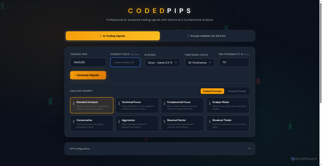 Security scan screenshot of https://codedpips-ai-kgm02jatq9.edgeone.app/
