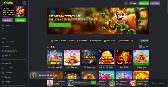 Security scan screenshot of https://orowin-casino.site/go/br/