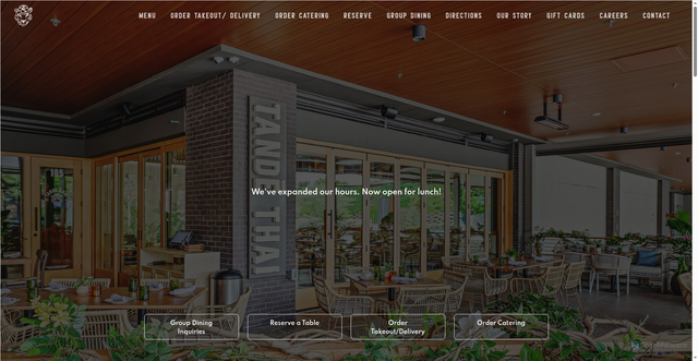 Security scan screenshot of https://www.tandethai.com/