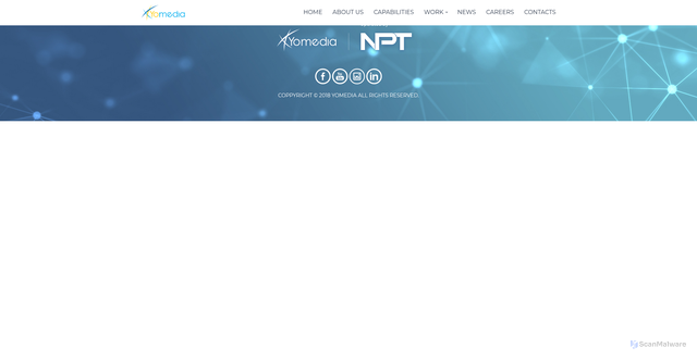 Security scan screenshot of https://demo.yomedia.vn