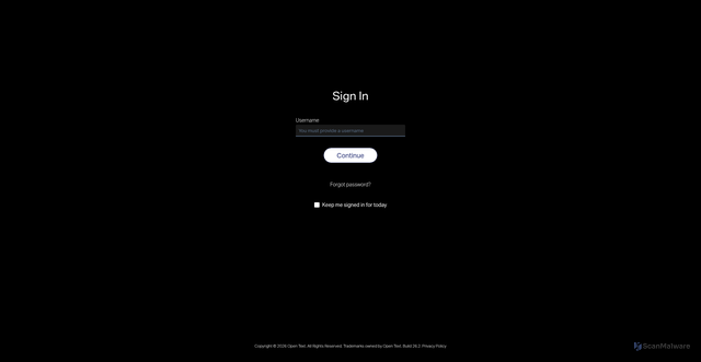 Security scan screenshot of https://account.edgepilot.com