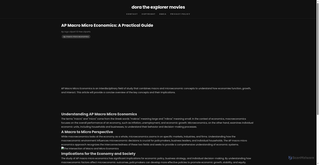 Security scan screenshot of https://cakrawaladailyspot-dp03tbwzeqah.edgeone.app/ap-macro-micro-economics.html