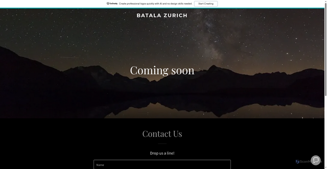 Security scan screenshot of http://batalazurich.com/