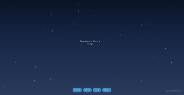 Security scan screenshot of https://rainconstellation-b9gngvu5y4.edgeone.app/