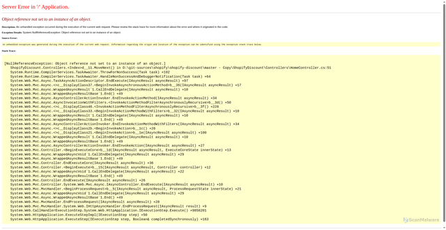 Security scan screenshot of https://discount.orichi.info