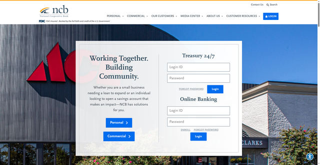 Security scan screenshot of https://ncb.coop