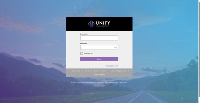 Security scan screenshot of https://ebanking.unifyfcu.com