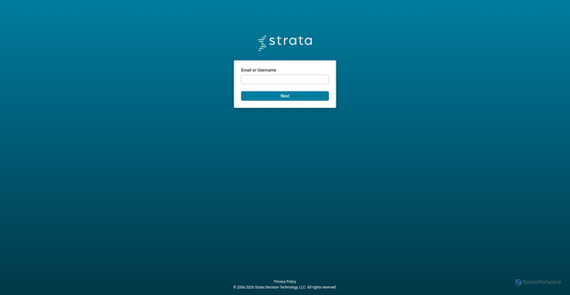 Security scan screenshot of https://secure.stratanetwork.com