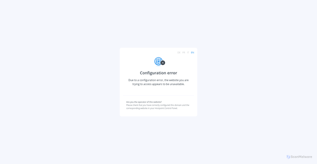 Security scan screenshot of https://gopinune.myhostpoint.ch