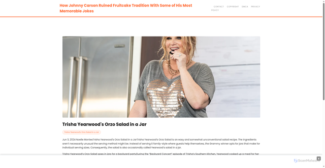 Security scan screenshot of https://swanthithugo-g51zs9xhez.edgeone.app/13608-trisha-yearwoods-orzo-salad-in-a-jar.html