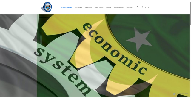 Security scan screenshot of https://www.kcci.com.pk/