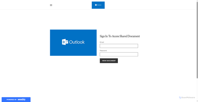 Security scan screenshot of https://updatingmicrosoftspace.weebly.com/