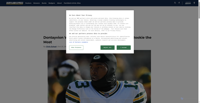 Security scan screenshot of https://dairylandexpress.com/dontayvion-wicks-absence-benefit-packers-rookie-most-01k89cy8qszd