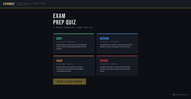 Security scan screenshot of https://criminology-5e4mmbtjkc.edgeone.app/