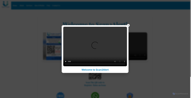 Security scan screenshot of http://api.scan2alert.in/