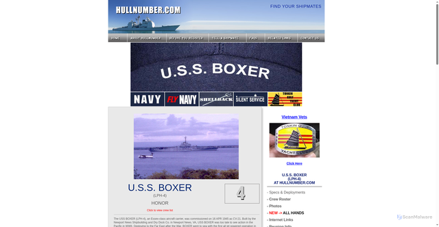 Security scan screenshot of https://www.hullnumber.com/LPH-4