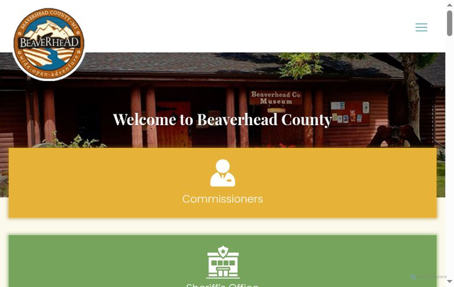 Security scan screenshot of https://beaverheadcountymt.gov/