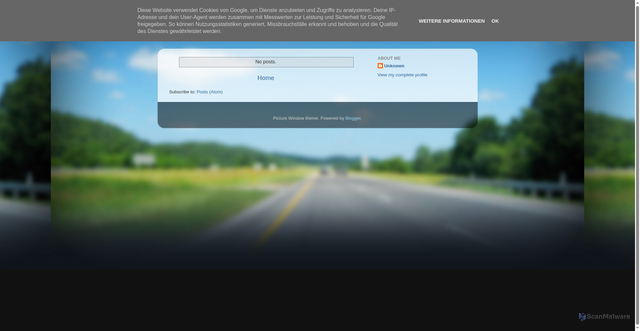 Security scan screenshot of https://uk-facebook.blogspot.com