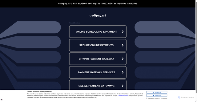 Security scan screenshot of https://zhuanjia.tuijian.usdtpay.art