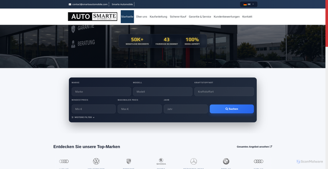 Security scan screenshot of blazeworx.com