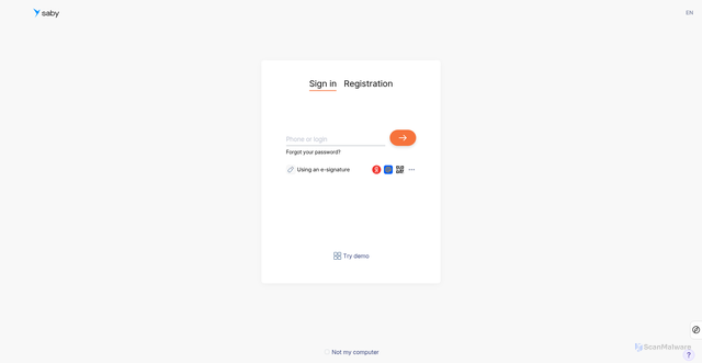 Security scan screenshot of https://plugin.sbis.ru