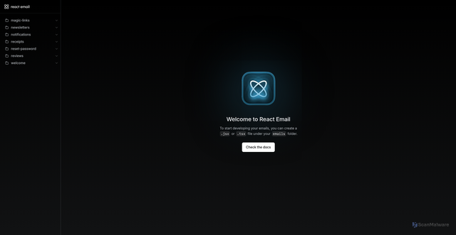 Security scan screenshot of https://react-email-demo-o73jtl7e7-resend.vercel.app/