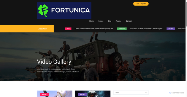Security scan screenshot of https://casino-online-portugal.pages.dev/categories.html