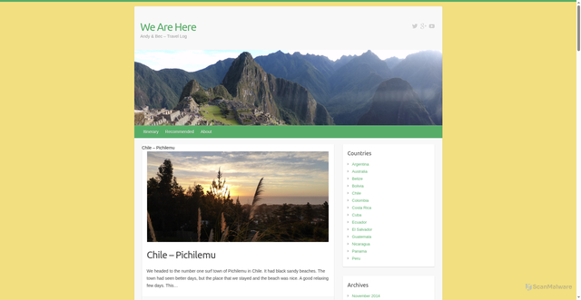 Security scan screenshot of https://wearehe-re.pages.dev/author/becks/