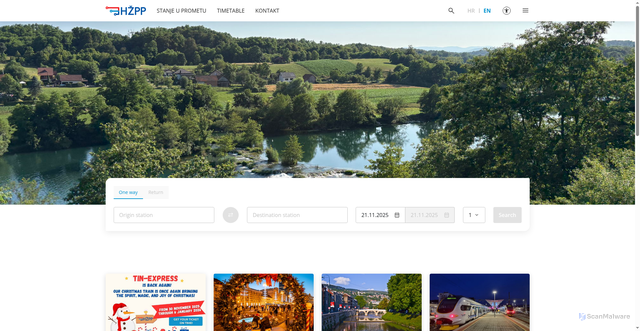 Security scan screenshot of https://www.hzpp.hr/en