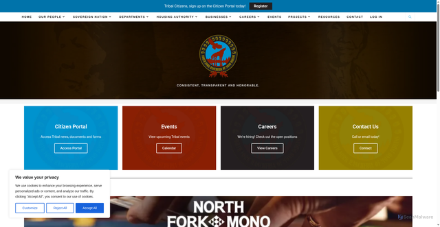 Security scan screenshot of https://nfr-nsn.gov/