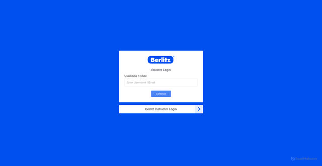 Security scan screenshot of https://portal.berlitz-platforms.io