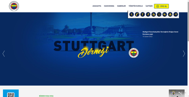 Security scan screenshot of https://stuttgart.fenerbahcelilerdernegi.org/