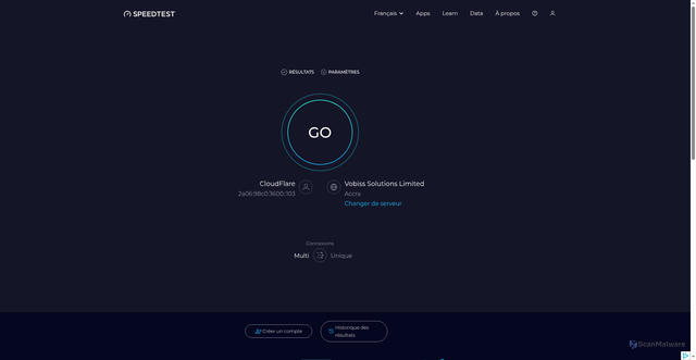 Security scan screenshot of https://pages-panel-old-2.pages.dev/fr