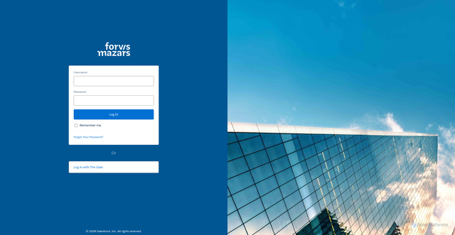 Security scan screenshot of https://wecheck.lightning.force.com