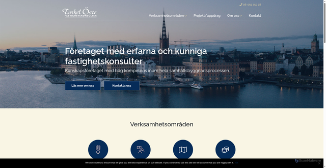 Security scan screenshot of https://fto.se/