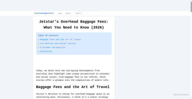 Security scan screenshot of https://thewrestlejuice.com/article/jetstar-s-overhead-baggage-fees-what-you-need-to-know