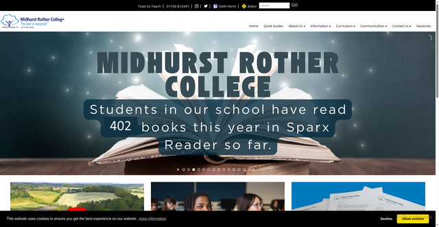 Security scan screenshot of http://www.mrc-academy.org/